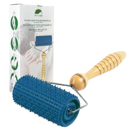 Lyapko 5,0 többtűs masszázshenger, nikkelmentes, fekete