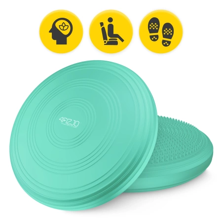 MED+ egyensúlyozó párna, 33 cm, mentazöld