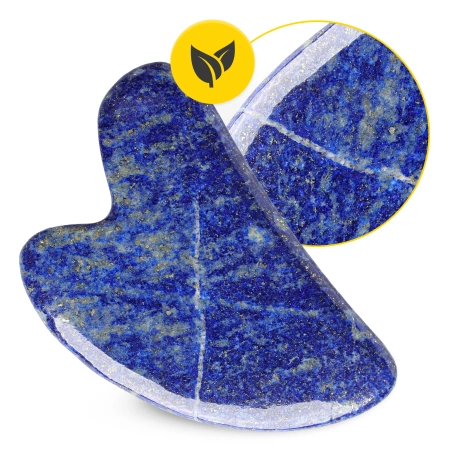 Klasszikus Gua Sha kő természetes lazuritból