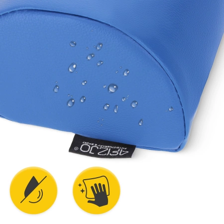 Rehabilitációs formázott félhengerpárna, kék