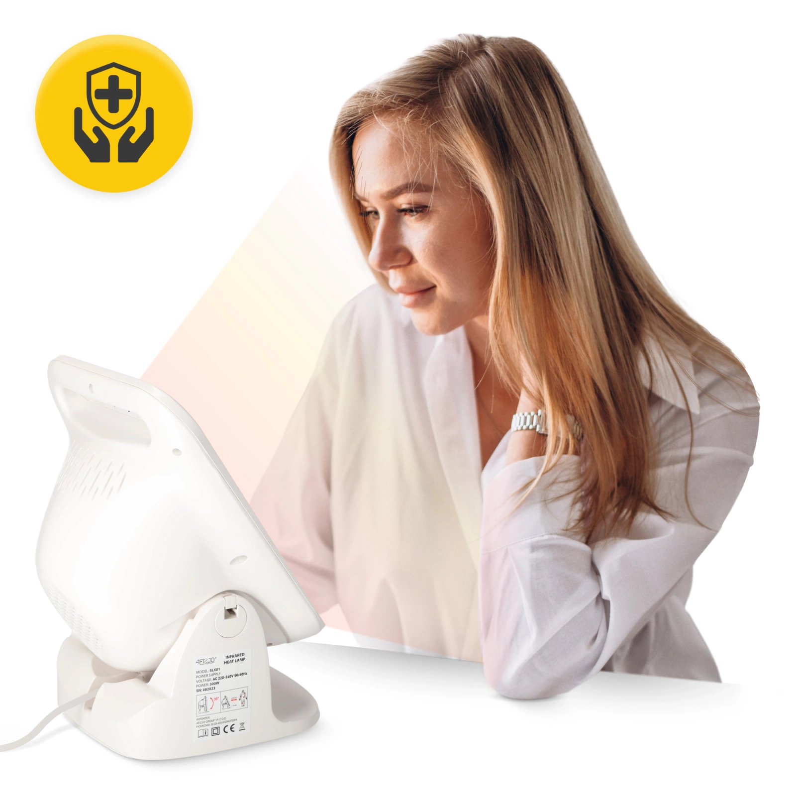 Lampa lecznicza sollux promiennik podczerwieni