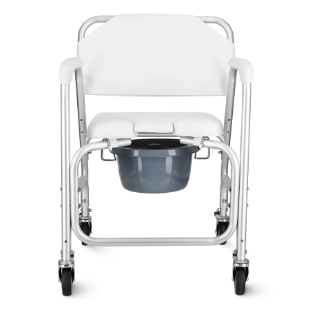 Zuhanyzószék háttámlával és kartámasszal