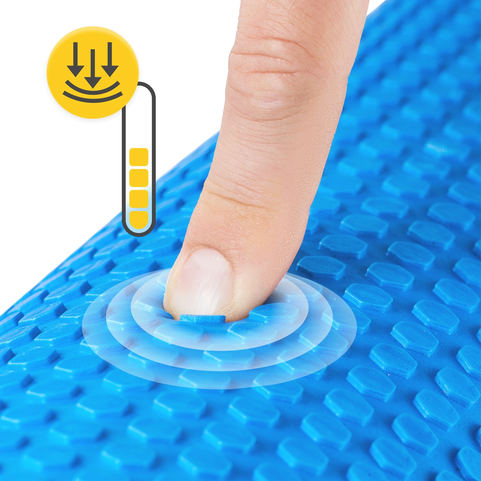 Roller do masażu z mini wypustkami Pentagram