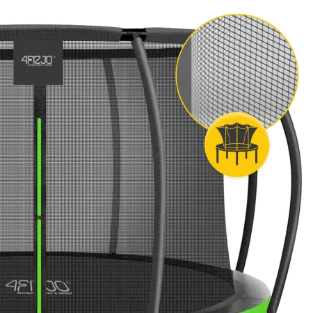 PRO kerti gyerek trambulin, 374 cm, 12 láb