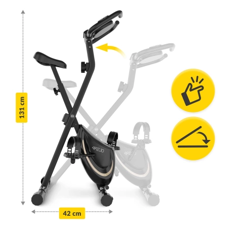 MY-FLEX összecsukható mágneses szobabicikli