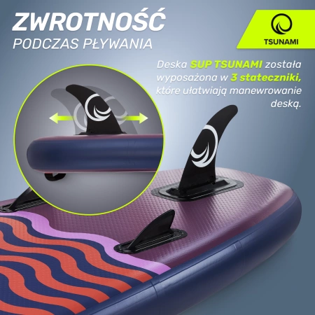 TSUNAMI SUP deszka, 350 cm, T05