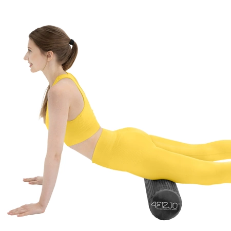 CARE+ bordázott masszázshenger, 60 cm, fekete