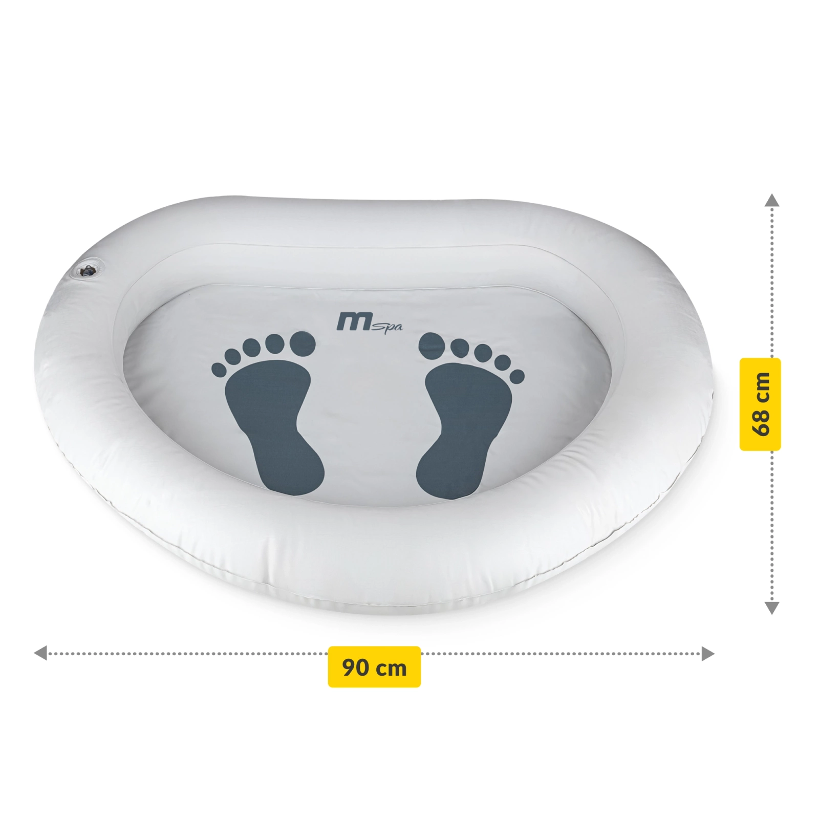 Dmuchany basenik do płukania stóp