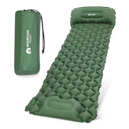 Mountain Goat egyszemélyes önfelfújódó túramatrac, khaki