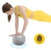 Pilates labda, 22 cm, szürke