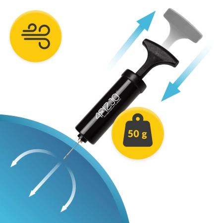 Pilates labda, 22 cm, kék