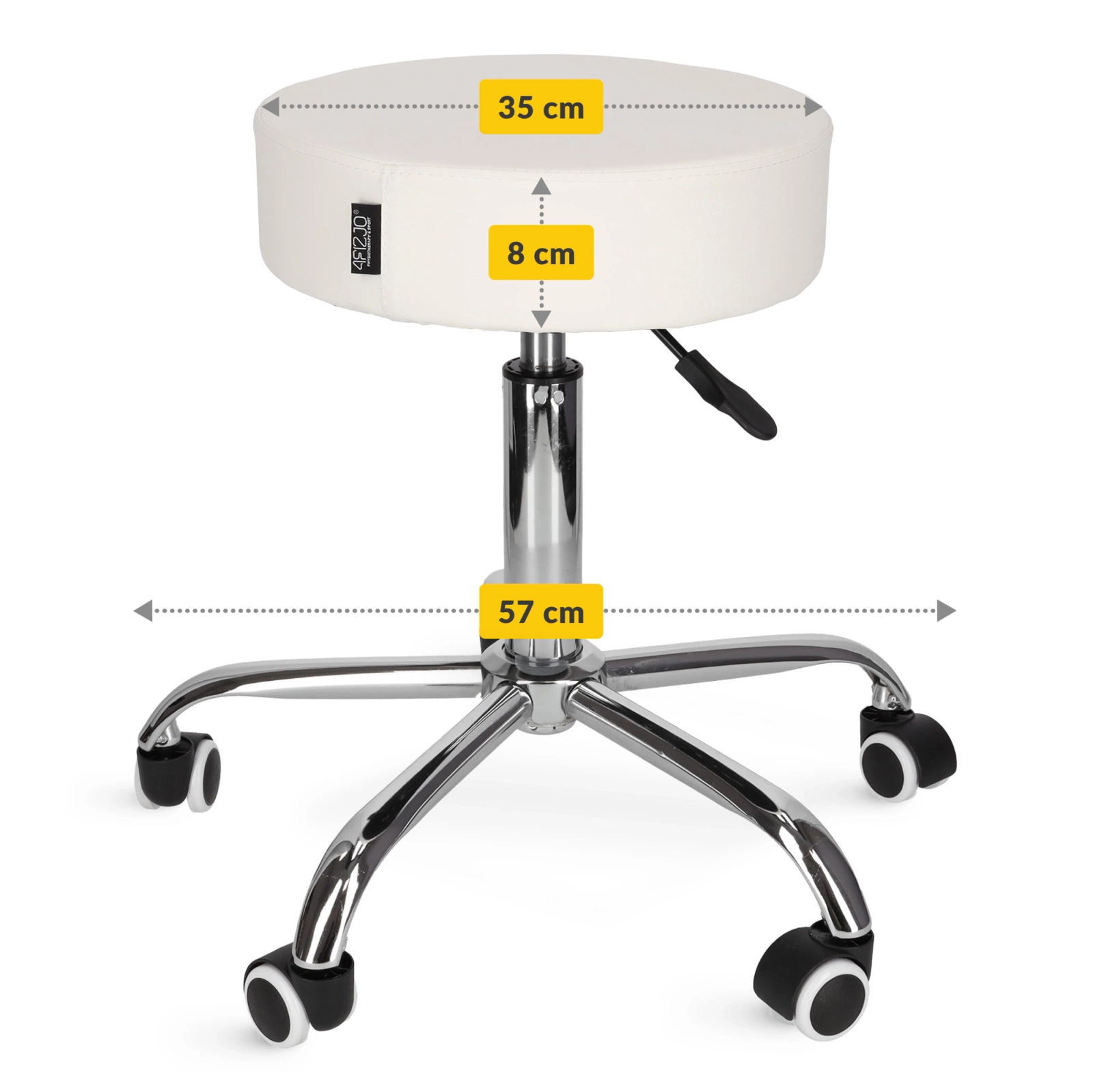 taboret do masazu obrotowy pure kosmetyczny do gabinetu lekarski