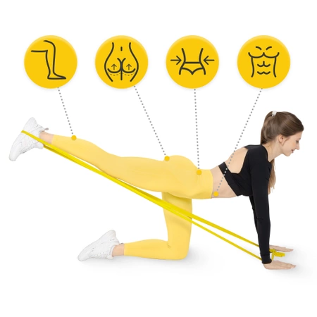 FLAT BAND rehabilitációs szalag, 1-2 kg