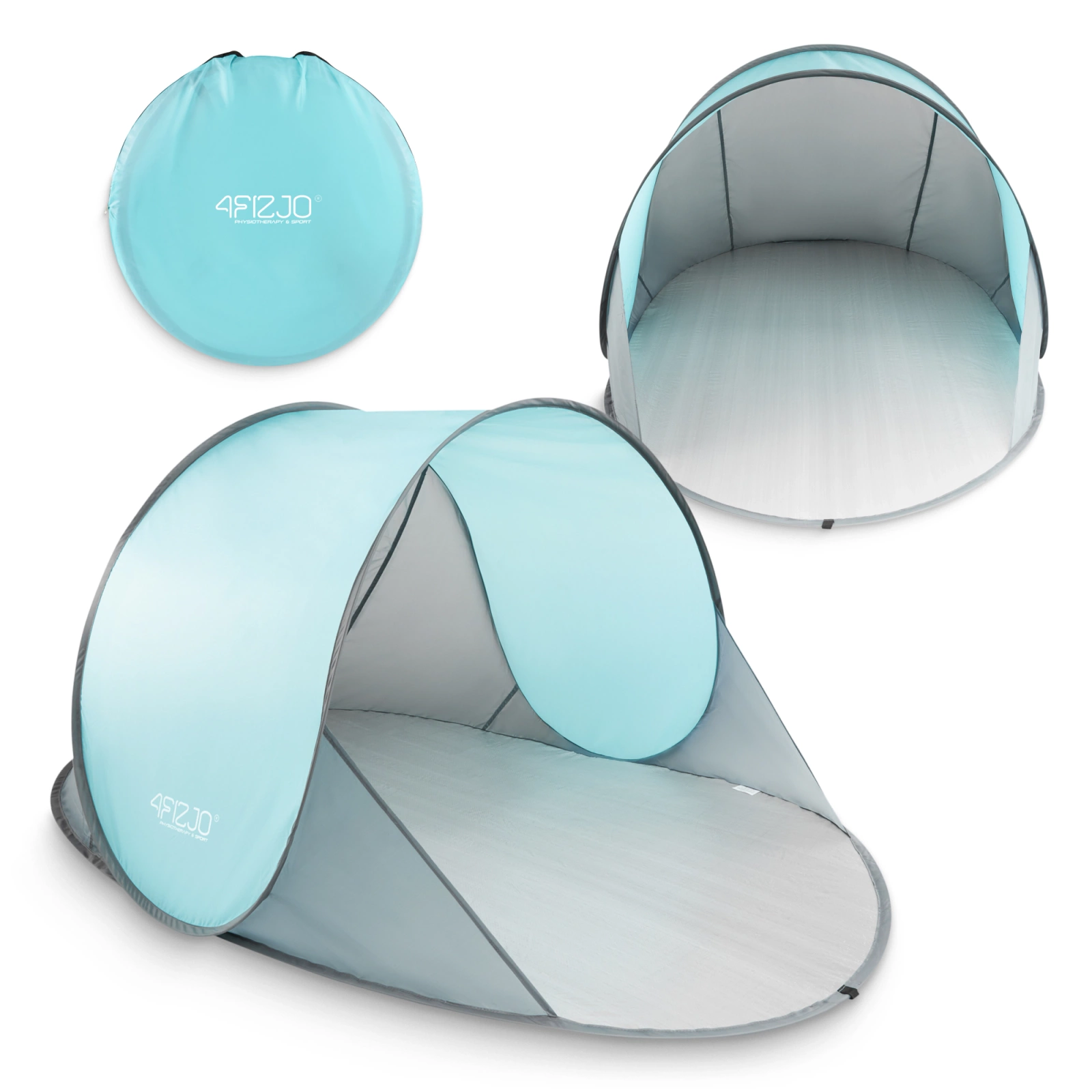 NAMIOT PLAŻOWY SAMOROZKŁADAJĄCY OPAKOWANIE UCHWYT OCHRONA NAMIOT DZIECIĘCY OGRODOWY ROZKŁADANY 