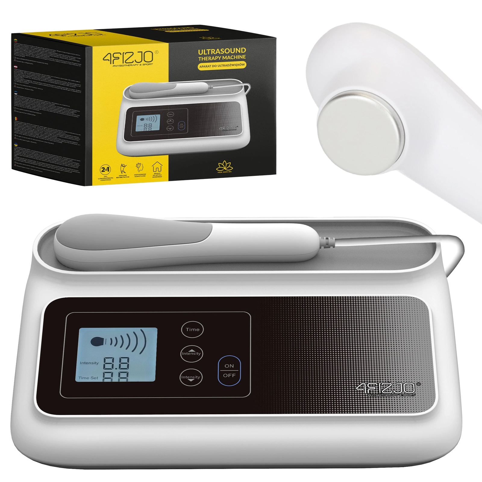 aparat ultradzwiekowy do sonoterapii manualna glowica przenosny lecznicy