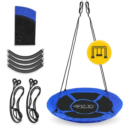 Kerti gyerek fészekhinta, XL, 110 cm