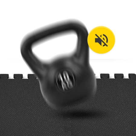 PUZZLE habszivacs védőszőnyeg, 30 x 30 cm, 24 db