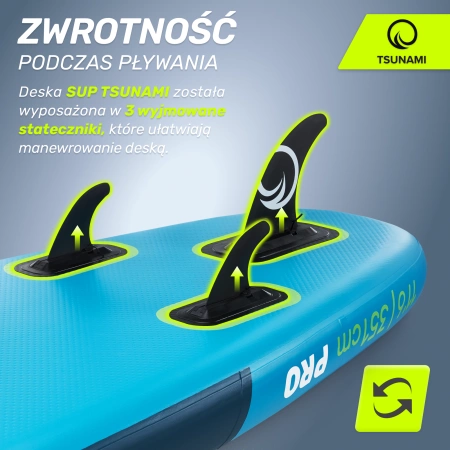 TSUNAMI PRO SUP deszka, 350 cm, T15