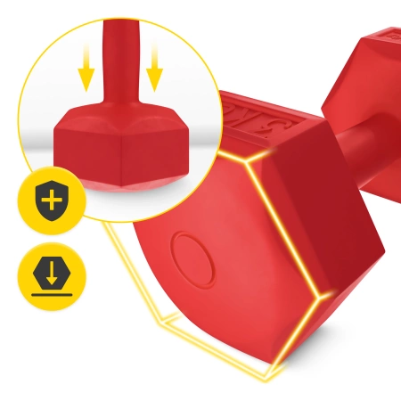 Bitumenes kézi súlyzó 2 x 3 kg