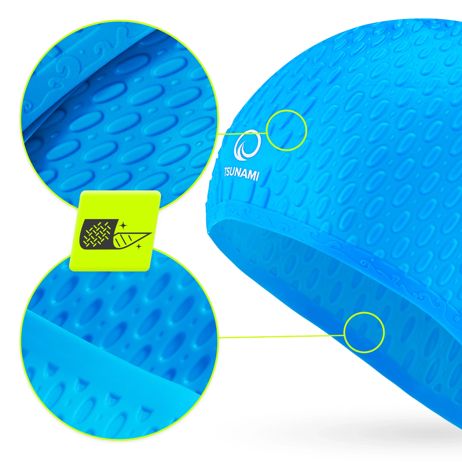 czepek pływacki do pływania silikonowy