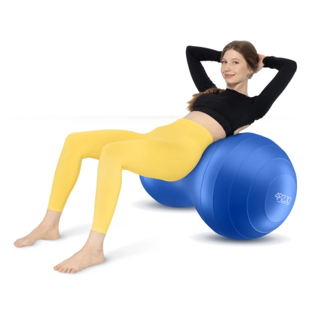 AIR BALL PEANUT gimnasztikai labda, kék