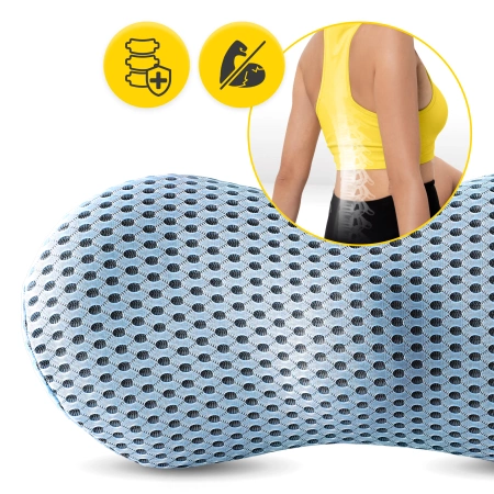 Ortopéd ágyékpárna, kék