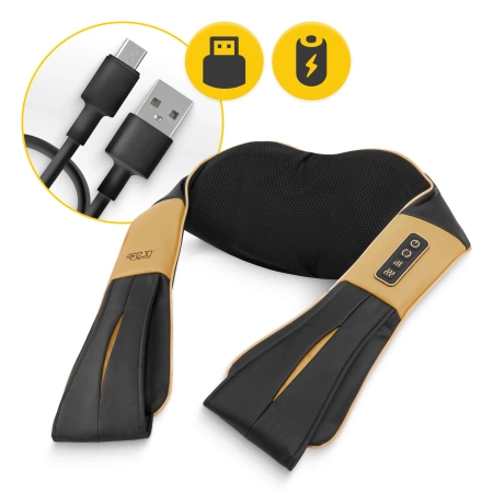 SHIATSU ULTRA+ nyak- és nyakmasszírozó, arany