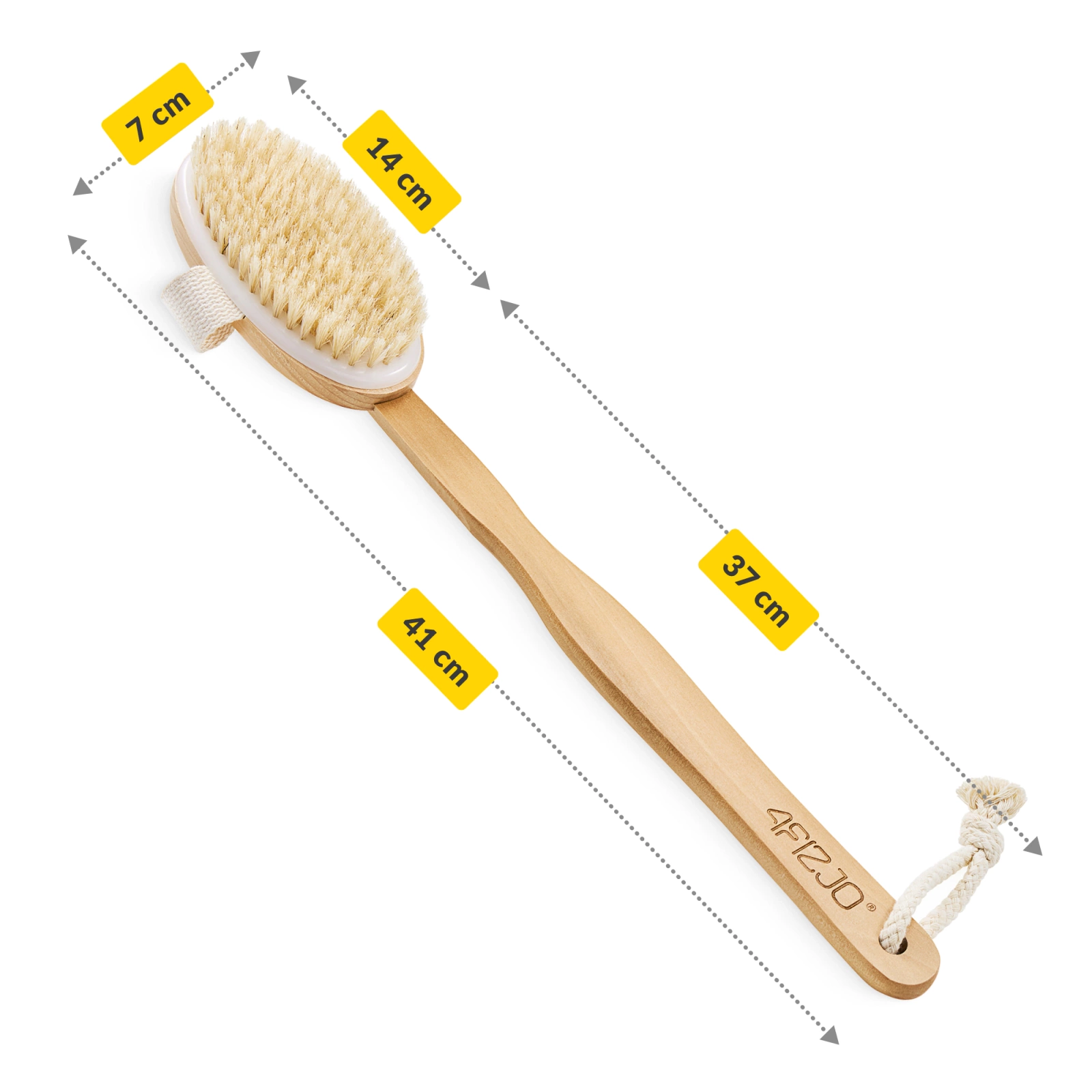 szczotka do masazu i kapieli 2w1