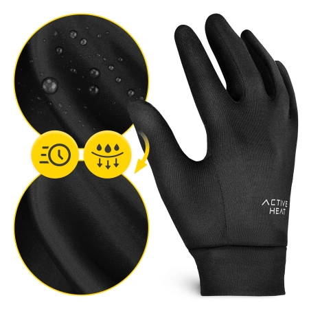 Hővédő kesztyű - méret L/XL, fekete