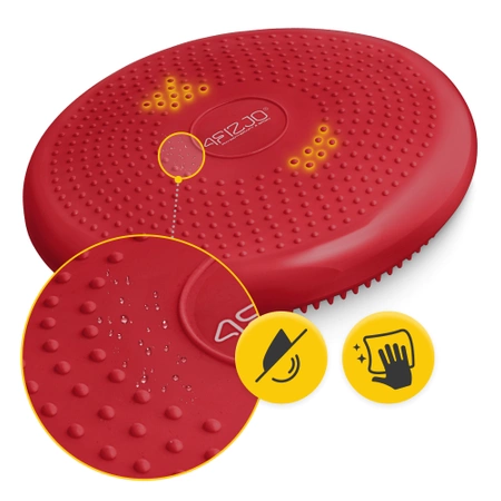 PRO+ szenzomotoros párna, 33 cm, piros