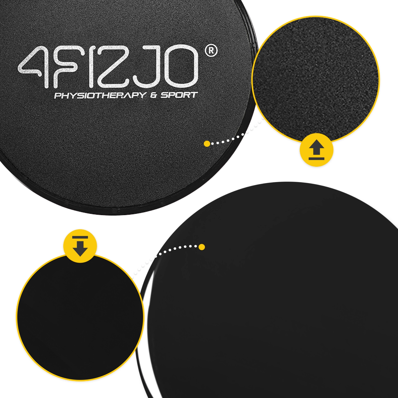 dyski poslizgowe do cwiczen slide fitness