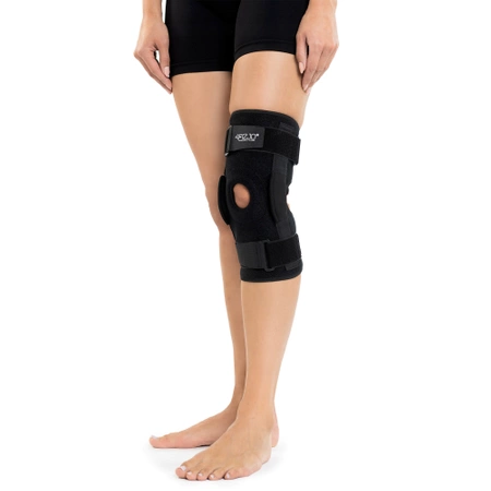 Térdrögzítő térdkalács-stabilizátorral, M