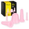 FACE+ szilikonköpöly készlet, 5 db, rózsaszín