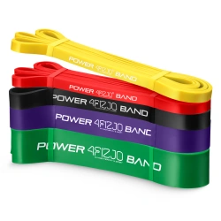 POWER BAND erősítő gumiszalag szett, 5 db