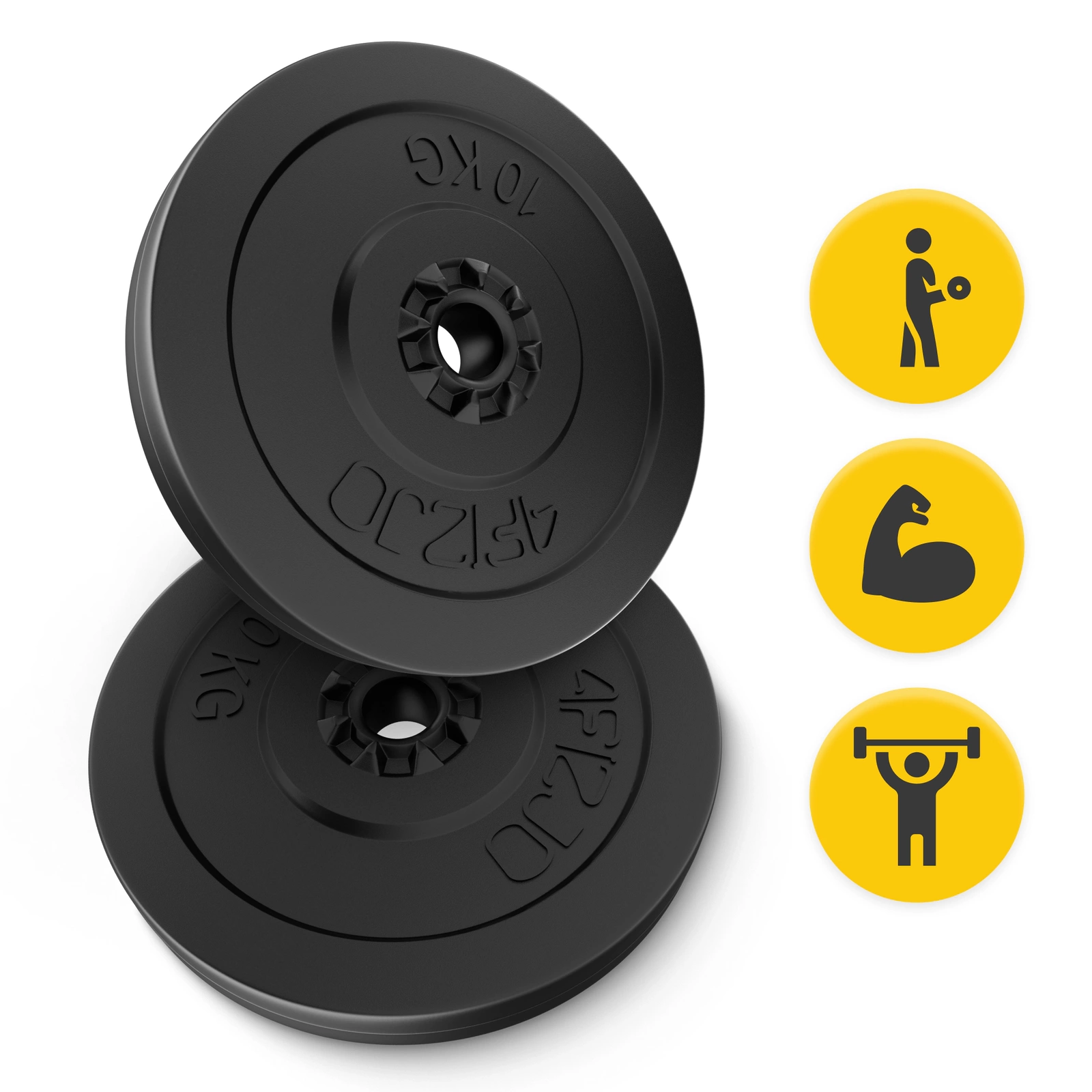 zestaw kulturystyczny bitumiczny obciazenie i gryf