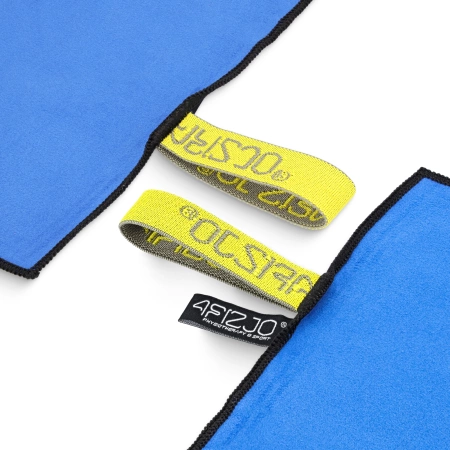 Gyorsan száradó mikroszálas törölköző, 180 x 100 cm kék