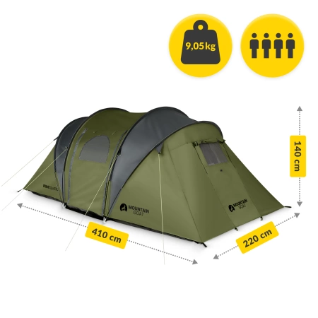 Mountain Goat PRIME QUATRO turistasátor, khaki