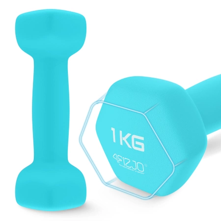 Classic öntöttvas kézisúlyzó, 2 x 1 kg