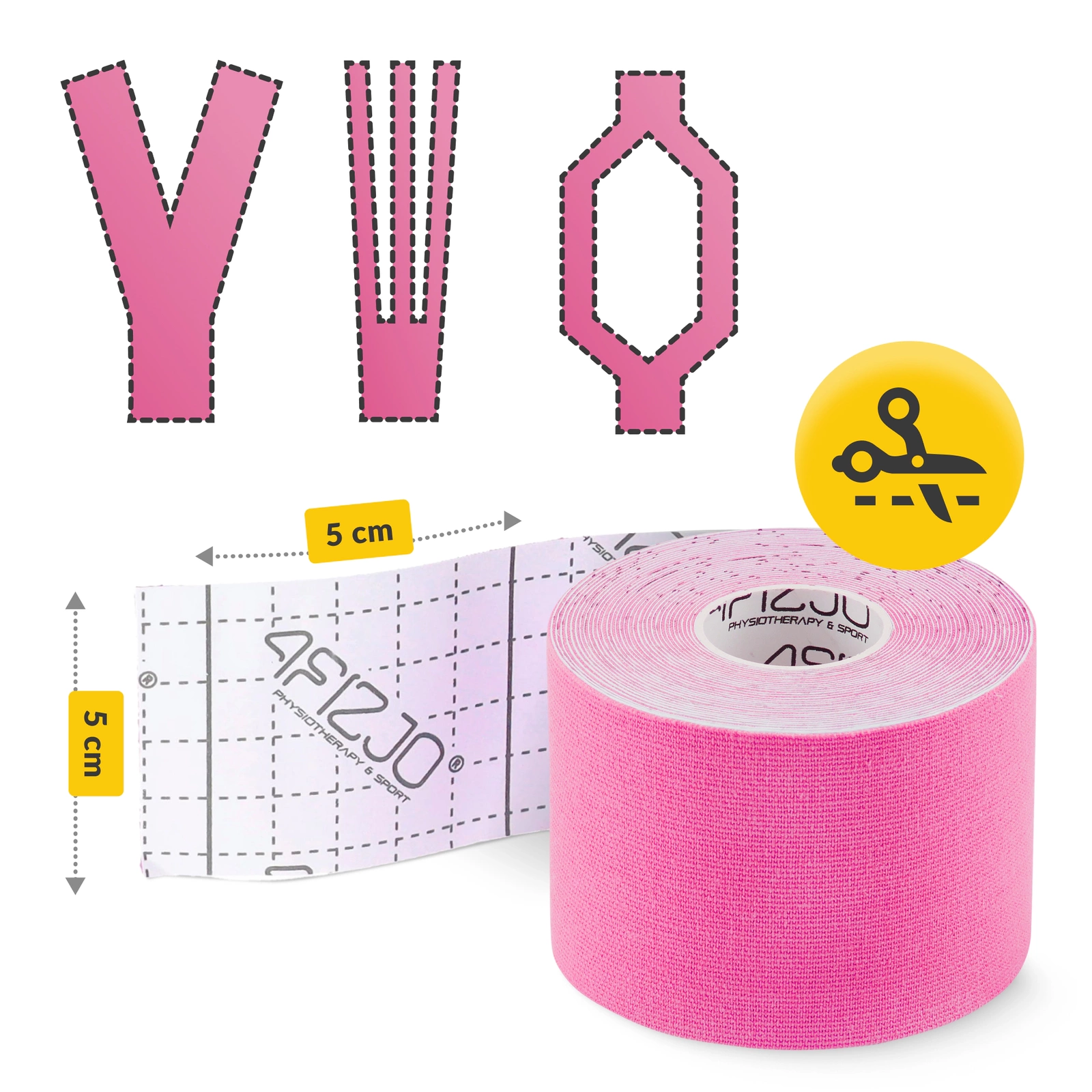 tasma kinezjologiczna kinesio plastry tejpy tape taping 4fizjo