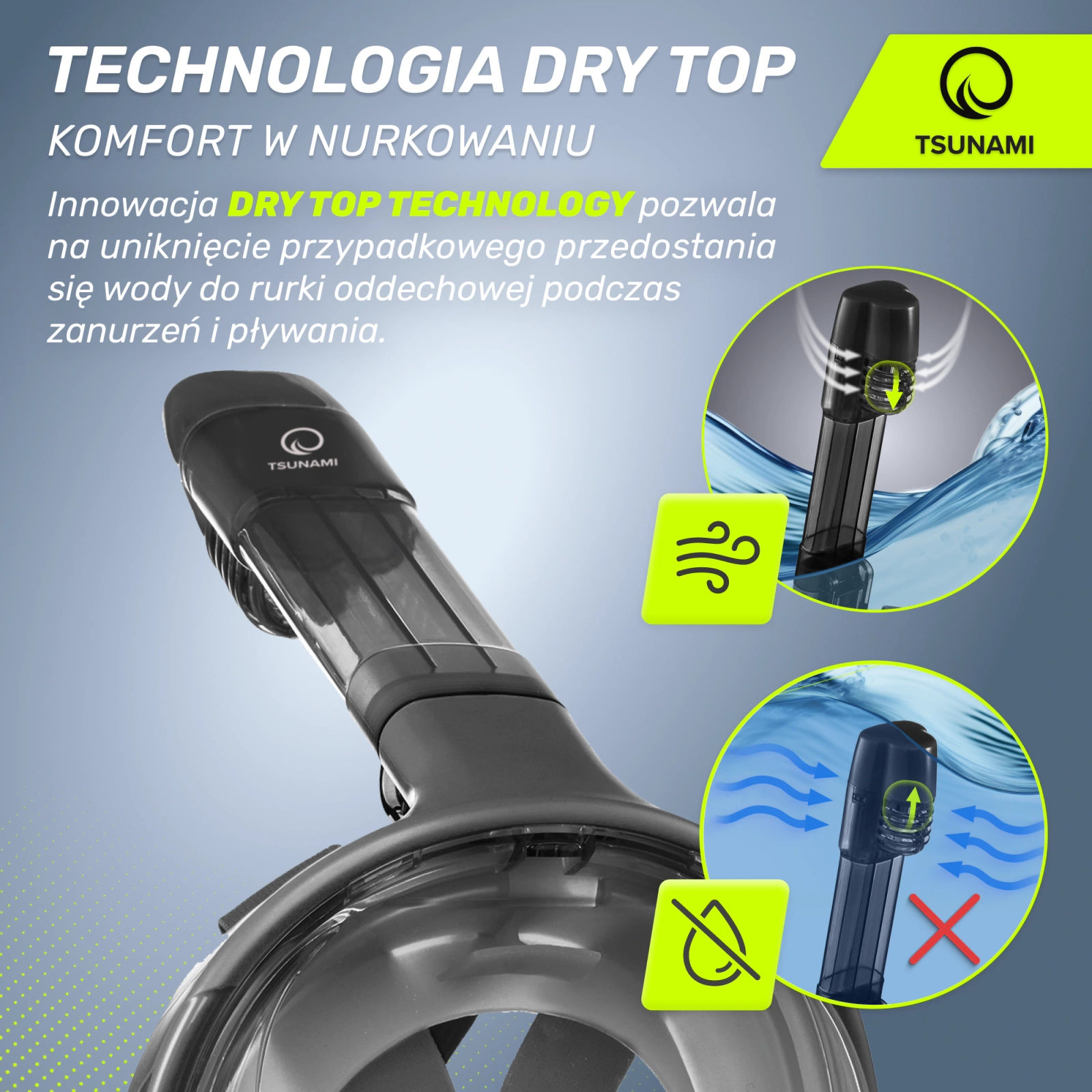 maska do nurkowania dla dzieci