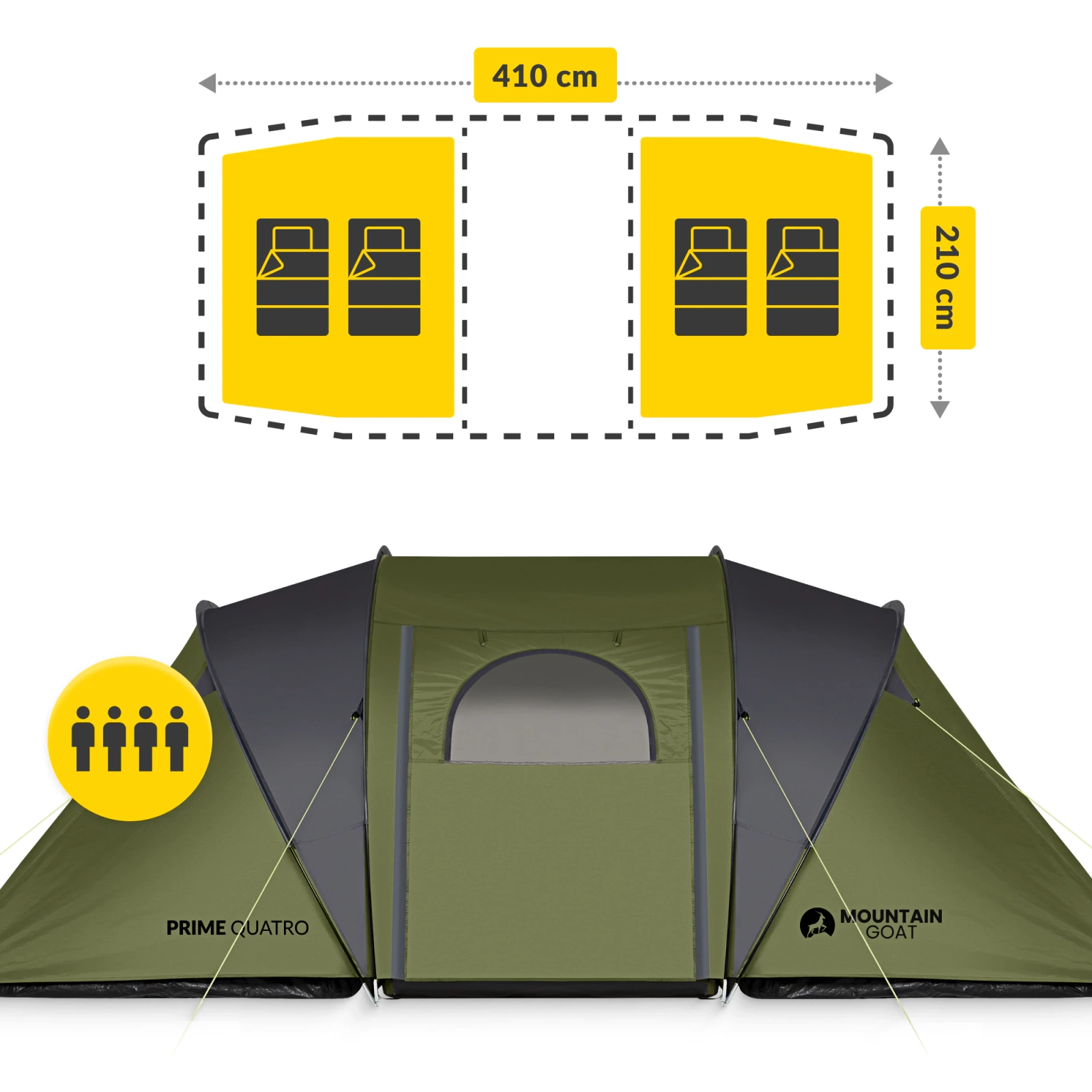 namiot turystyczny lekki z przedsionkiem
