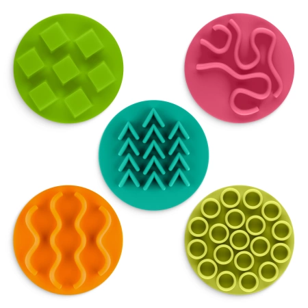 Érzékszervi korongok gyerekeknek, 10 cm, 10 darabos készlet