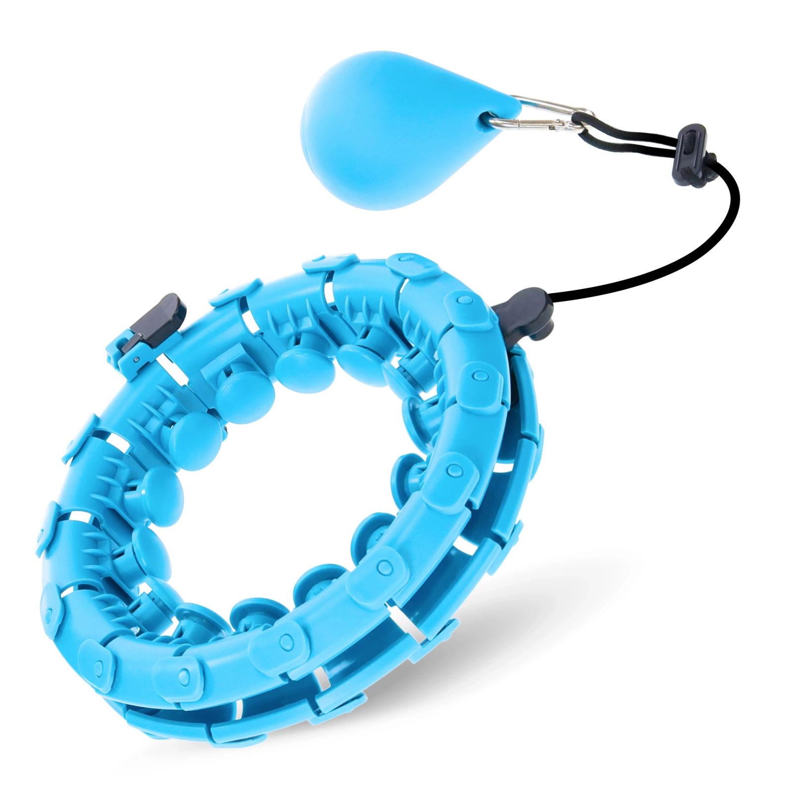 hula hop regulowane z obciazeniem