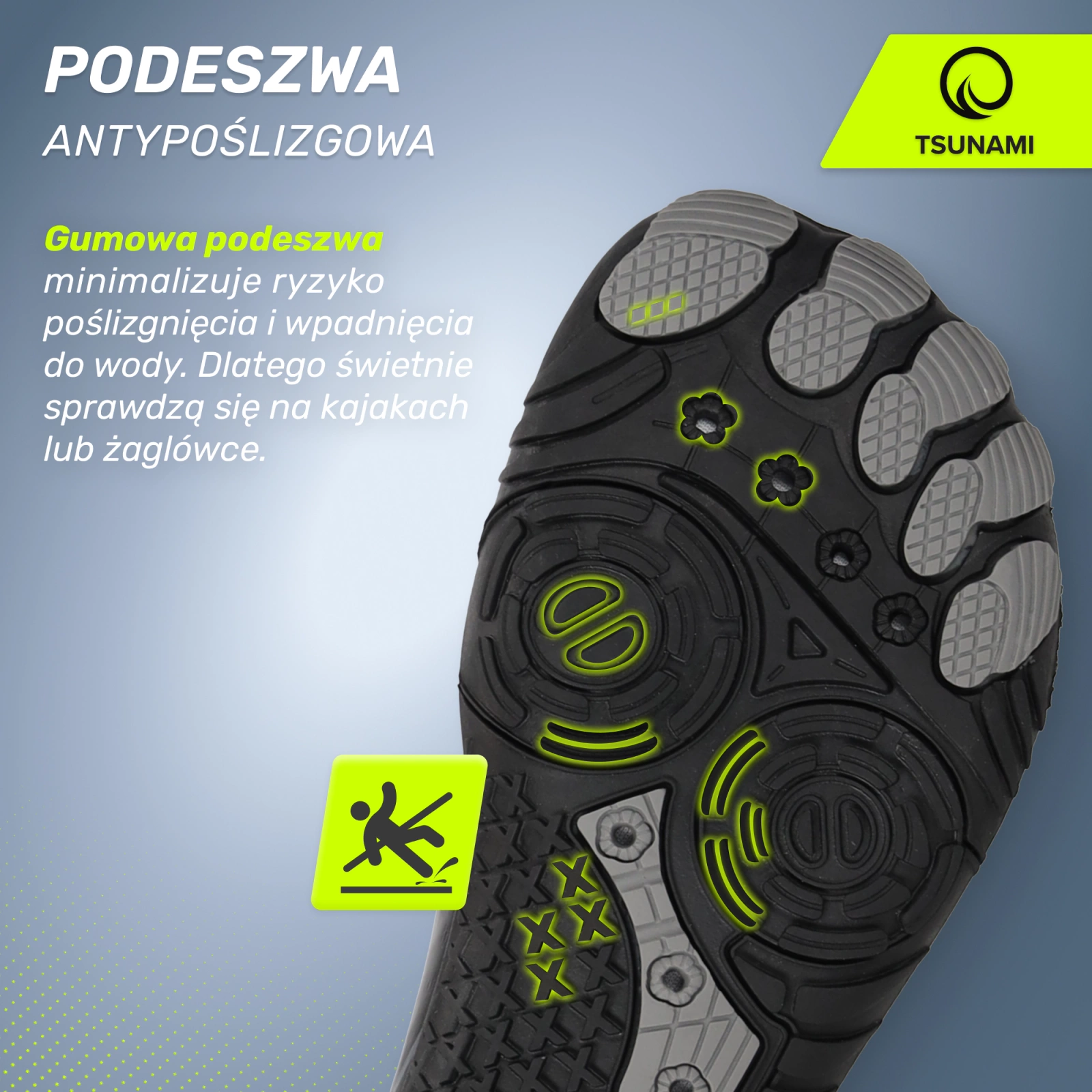 buty do wody elastyczne antypoślizgowe gumowe