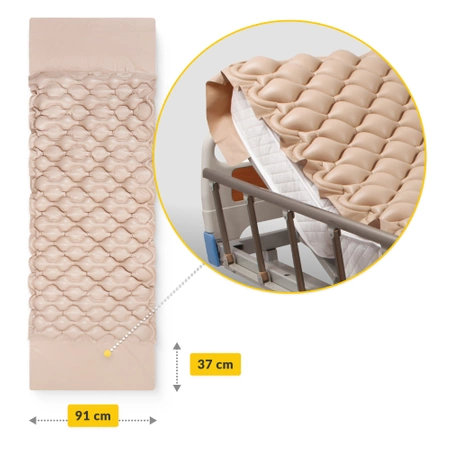 STD pumpával ellátott nyomáscsökkentő matrac