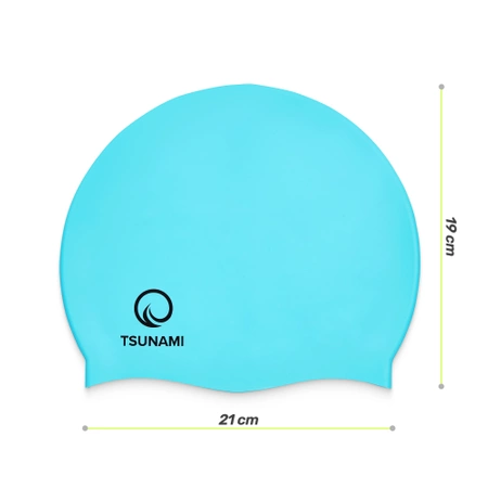 TSUNAMI gyerek úszósapka, kék