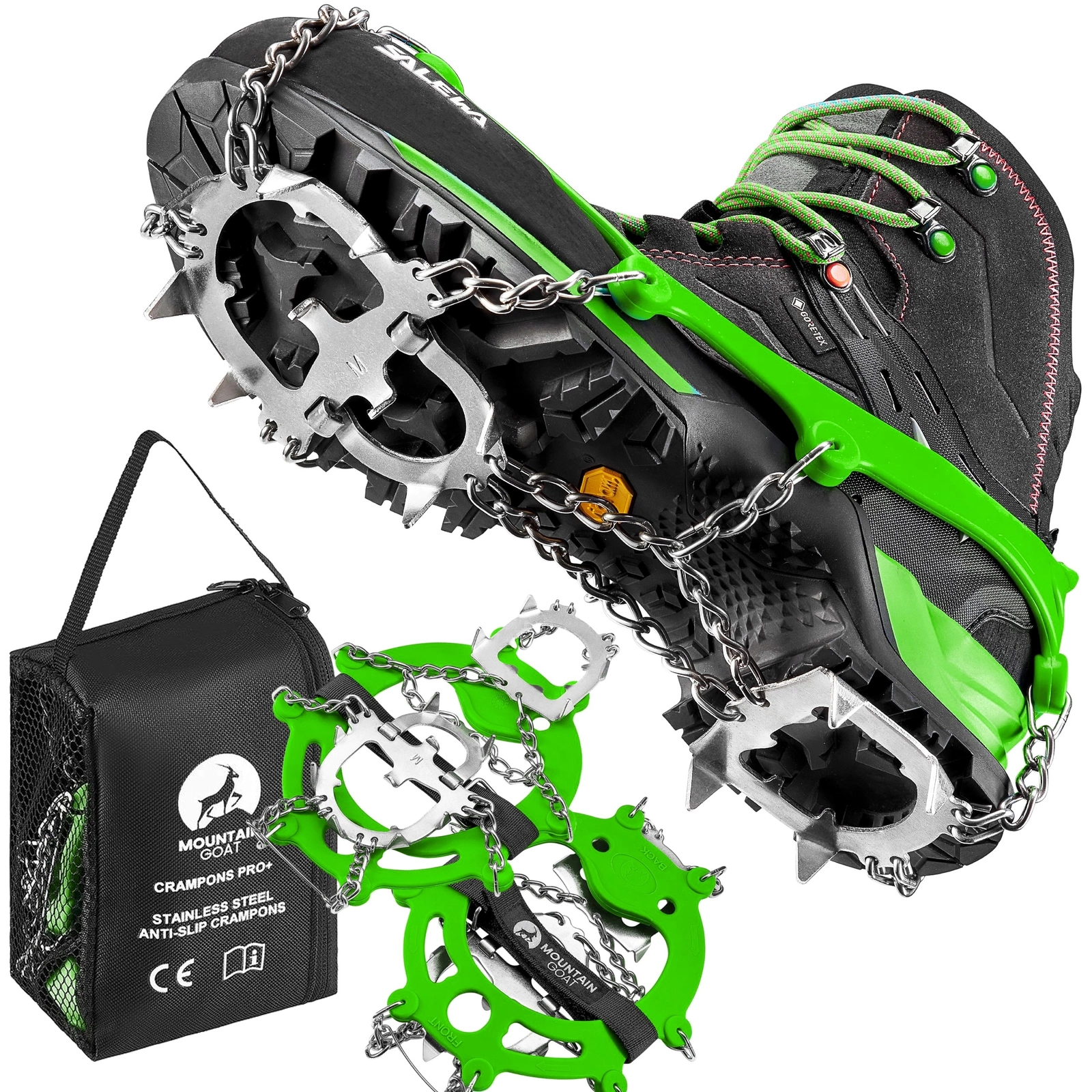 turystyczne raczki na buty turystyczne trekkingowe mountain goat