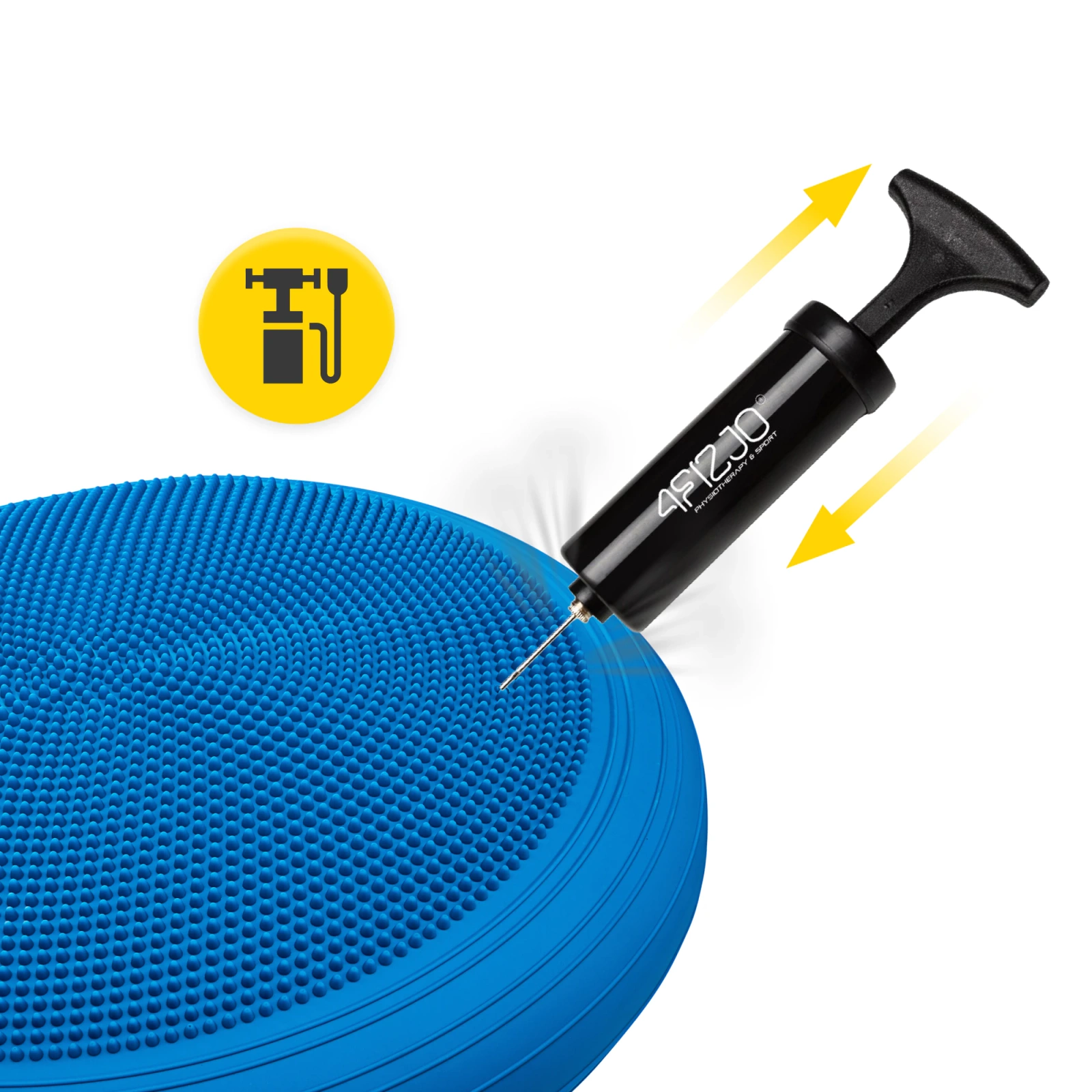 duza poduszka sensomotoryczna do cwiczen i siedzenia