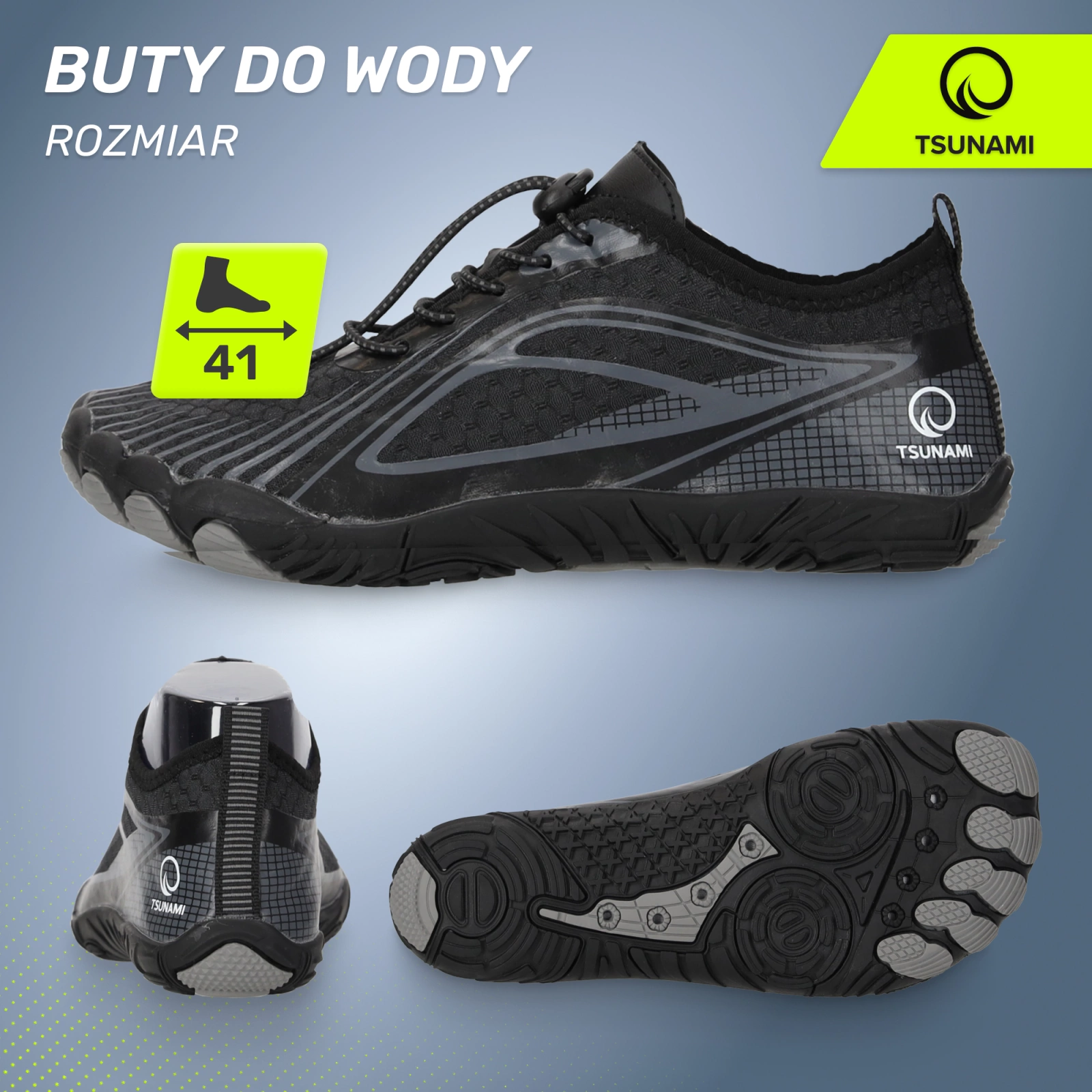 buty do wody elastyczne antypoślizgowe gumowe