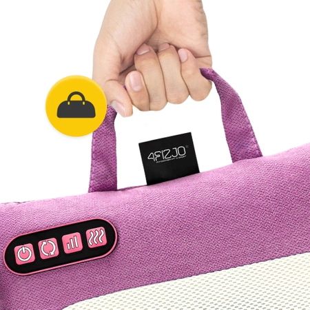 LITE melegíthető masszázspárna, rózsaszín